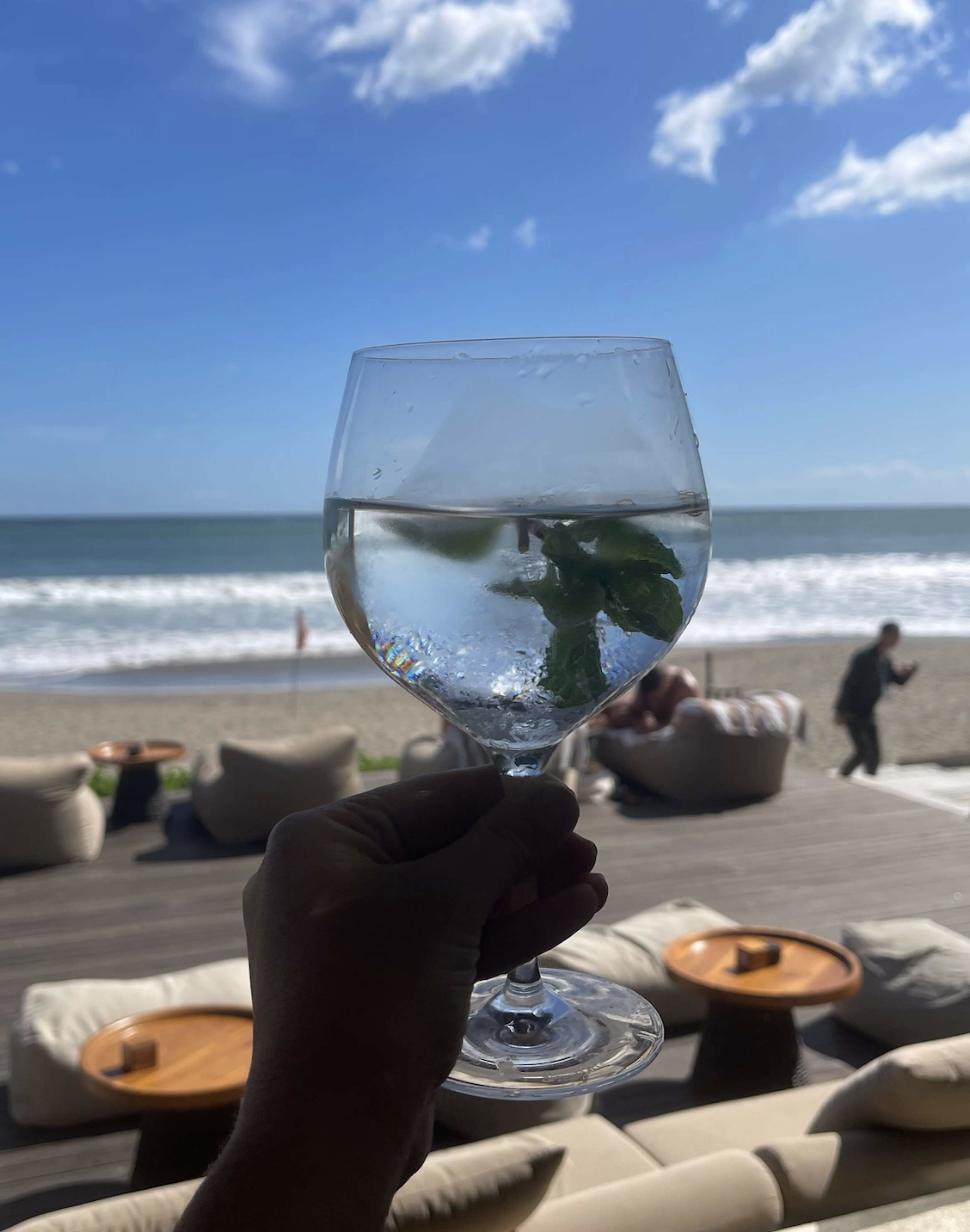 Bali Itinerary Seminyak - Delicious cocktails at Alila Seminyak